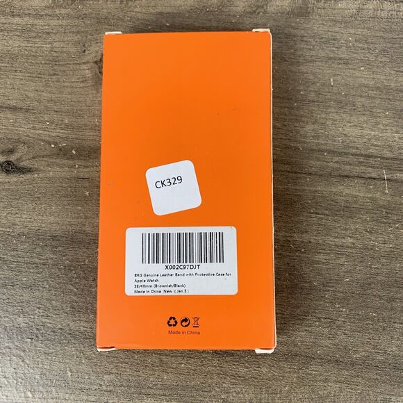 Premium Leather Watch Band Strap For Apple Watch Series 6 5 4 3 38mm 40mm Brown - Picture 4 of 7